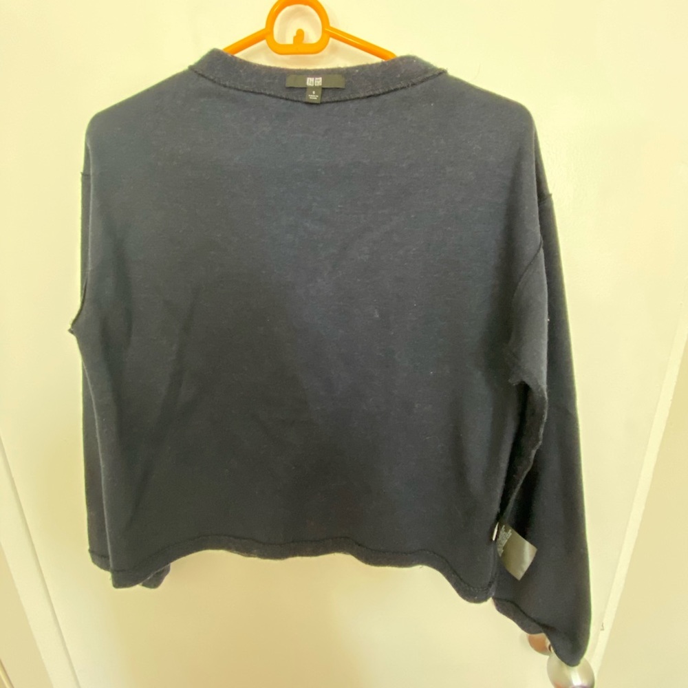 Blue Uniqlo pullover